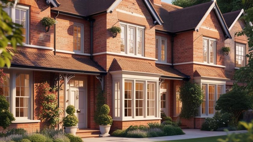 house in the uk photorealistic